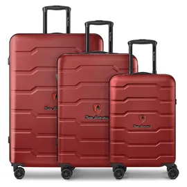Tonino Lamborghini Bologna Koffer-Set 3-tlg. rot