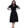 Queen Kerosin Workwear Kleid Schwarz M