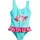 Playshoes Badeanzug Flamingo Blau 110/116