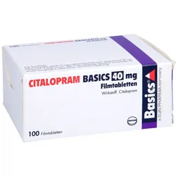 Citalopram Basics 40 mg Filmtabletten 100 St