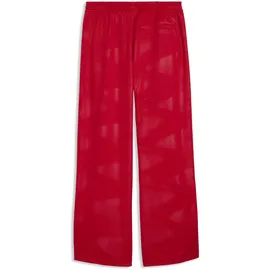 Puma Scuderia Ferrari T7 Oversized Jogginghose Rot XL