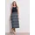 STREET ONE Midikleid mit allover Print Blau 44