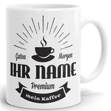 Drucksaal Namenstasse-Tasse-Becher-Kaffeetasse-mit Name-mit Namen individuell und persönlich Motiv Sunrise Mug Vintage Tasse