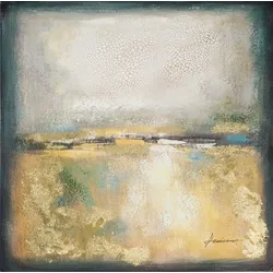 Keilrahmenbild HELLER HORIZONT - bunt
