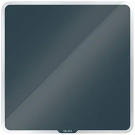 Leitz Cosy Whiteboard aus Glas 450 x 450 mm, dunkelgrau