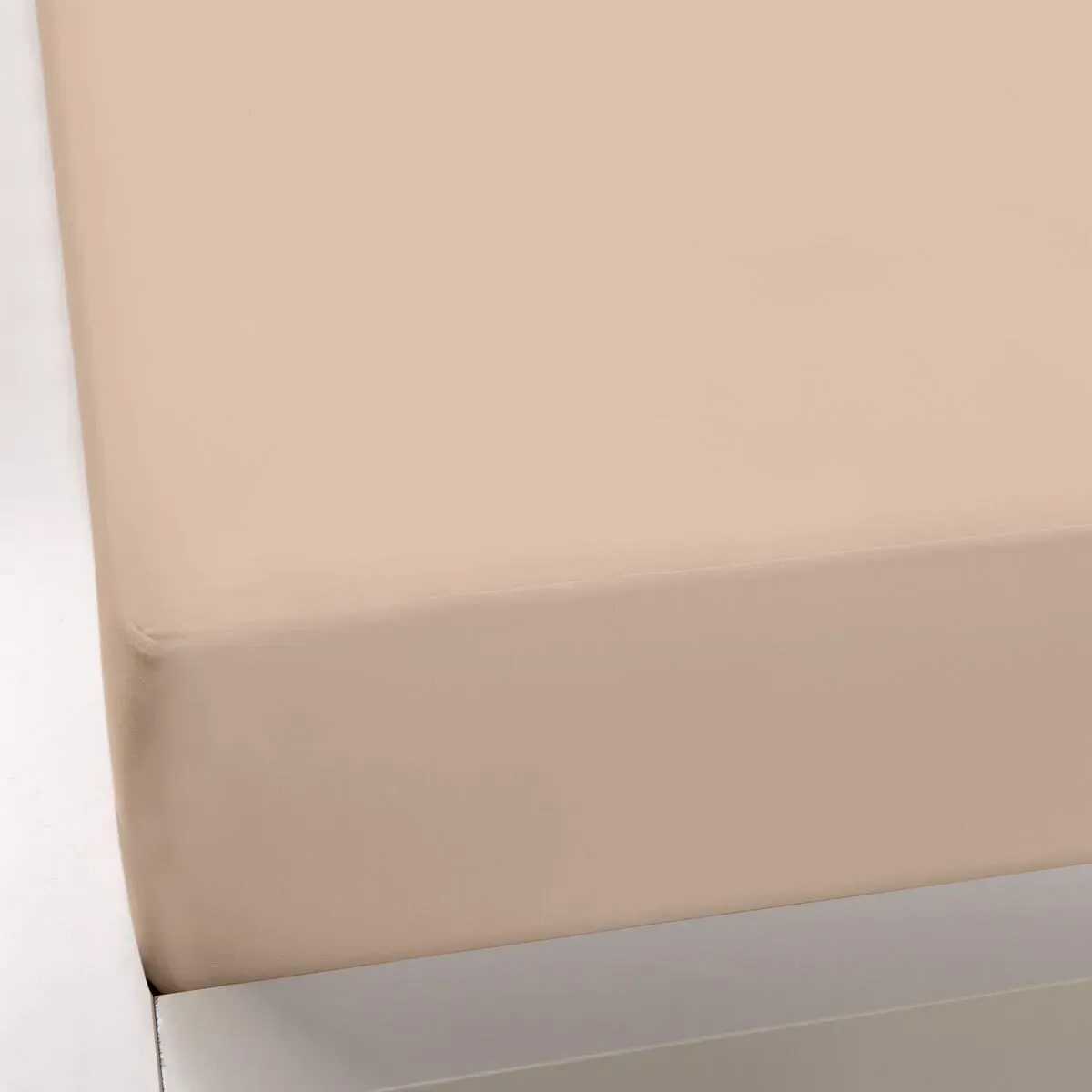 Formesse Bella-Donna Jersey Spannbettlaken 70x190 - 80x220 cm | champignon