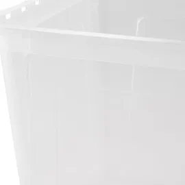 KEEEPER Aufbewahrungsbox bea 39 x 35 x 39 cm 2-tlg. transparent