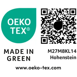 BIERBAUM Bettwäsche Biber B/L: 135x200 cm) - grün - BL 135x200 cm