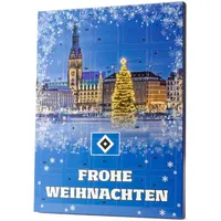 Hamburger SV Premium Adventskalender mit Poster Weihnachtskalender HSV - Beige