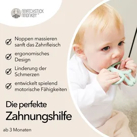 MATCHSTICK MONKEY Beißring Affe Original 1 St