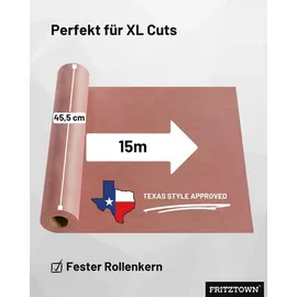 fritztown Butcher Paper 44 cm x 15 m Papier pink