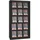 Gürkan Prospektregal Metall 100,0 x 42,0 x 195,0 cm schwarz