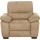 Calia Italia Sessel Gaia Mikrofaser 100 x 92 x 94 cm Beige