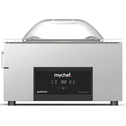 MyChef goSensor L Kammer-Vakuumiergerät mit 20 m3/h Pumpe für die Gastronomie. Vakuumverpackungsmaschine für Lebensmittel für Großküchen.