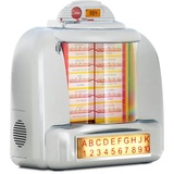 Beatfoxx Nostalgia 40er/50er Jahre Tisch-Jukebox mit Bluetooth®, USB, SD und Radio