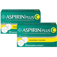 Aspirin Plus C Brausetabletten 2X20 St