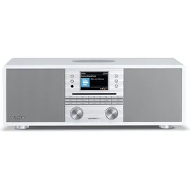 TechniSat DIGITRADIO 650 - Internetradio mit DAB+/UKW/CD-Player/Bluetooth/Wireless charging, - Weiß