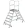 Günzburger Aluminium-Podestleiter 6 Stufen (51206)