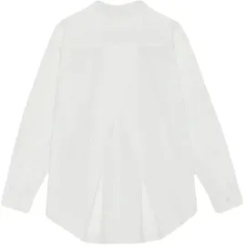 MOSHI MOSHI MIND Langarmhemd MOSHI MOSHI MIND "moshi moshi mind Shirt gaia", Damen, Gr. L, Normalgrößen, weiß, Obermaterial: 100% Baumwolle, Hemden
