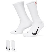 Nike NikeCourt Multiplier Cushioned Crew Tennissocken white/white 46-50