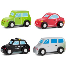 New Classic Toys - 11934 - Spielfahrzeuge - Fahrzeugset - 4 Fahrzeuge
