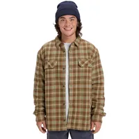 QUIKSILVER Venture Sherpa Shirt - Hemd Gr. XXL braun/beige