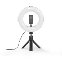 Hama Ringlicht mit Stativ schwarz