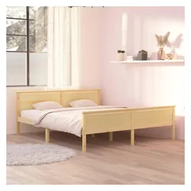 vidaXL Massivholzbett 180 x 200 cm Brown
