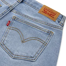 Levi's High Rise Baggy Blau 164