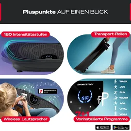 Sportstech VP250 schwarz