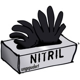 leipold doehle 14680 100 St. Nitril Einweghandschuh Größe (Handschuhe): 7, S