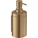 HANSGROHE Axor Universal Circular Lotionspender 42810140 d= 76x182mm, Wandmontage, brushed bronze