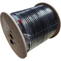 Televes Koax-Erdkabel schwarz EK1672plus (100 dB, Antennendose), Antennenkabel
