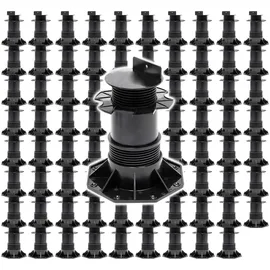XPOtool Stelzlager Set 80 x 190 x 215 mm schwarz