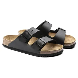 Birkenstock Arizona PROF Birko-Flor schmal Schwarz 48