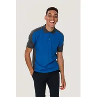 Hakro Poloshirt Contrast Mikralinar® royalblau/anthrazit, M