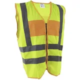 Dönges Signalweste, Feuerwehr (hinten), gelb/orange