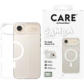 Panzer Glass iPhone Air Fashionable Case Samba transparent mit Weiß