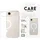 Panzer Glass iPhone Air Fashionable Case Samba transparent mit Weiß