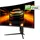Odys Gaming Monitor XP34 PRO-X - 34 Zoll (86 cm), Curved (1500R), 180 Hz, UWQHD (3.440x1.440 px), 1ms Reaktionszeit (MPRT), HDR, FreeSync/G-Sync komp., Eye Care, HDMI, DP, 3,5mm Audio