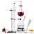 Vevor Destillationsset für Ätherische Öle, 2000-ml-Destillationsgerät, 3,3-Boro-Laborglas-Destillationsset mit 1500-W-Heizplatte und 24-, 40-Verbindung, 28-teiliges Set