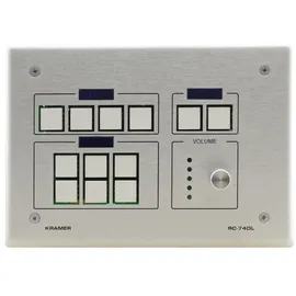Kramer Electronics Kramer 12-Tasten Raumsteuerung RC-74DL(B)