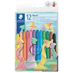 STAEDTLER Wachsmalstift Twister 12erEtui 221NWP12 Noris