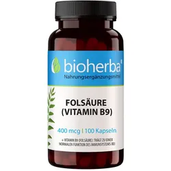 Bioherba Folsäure (Vitamin B9) Kapseln 100 St