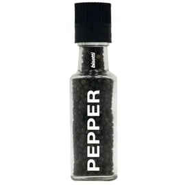 Bisetti Pantelleria Pfeffermühle 16,5 cm Schwarz