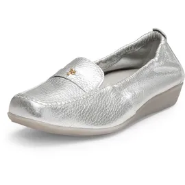 VITAFORM Mokassin Damen Silber 39