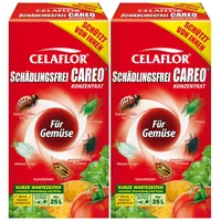 CELAFLOR Schädlingsfrei Careo Konzentrat Gemüse, gegen Blattläuse, Weiße Fliege, Buchsbaumzünsler, 250ml