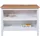 Interlink Kücheninsel Julina 124 x 75 x 82 cm Weiß