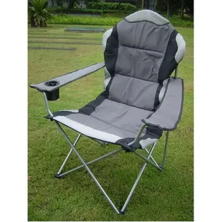 Jürgen Westerholt Campingstuhl Deluxe schwarz/grau (1859)