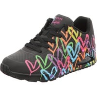 SKECHERS JGoldcrown Uno Highlight Love black/multi 37